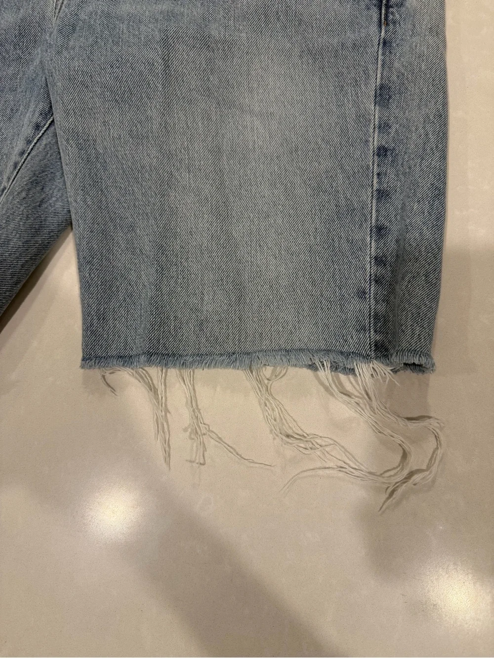 Saint Laurent Santa Monica Blue Denim Shorts (Men Size 32)